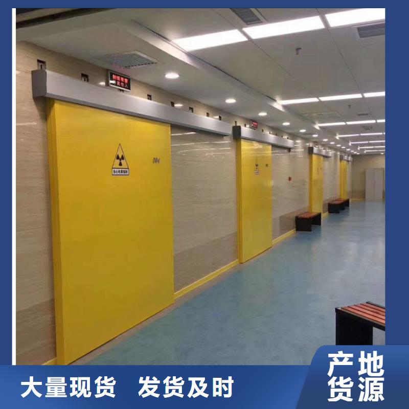 手动防护铅门来厂实地考察