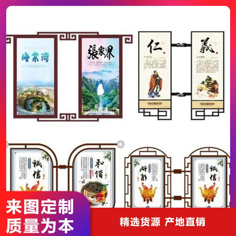 灯杆灯箱来厂考察