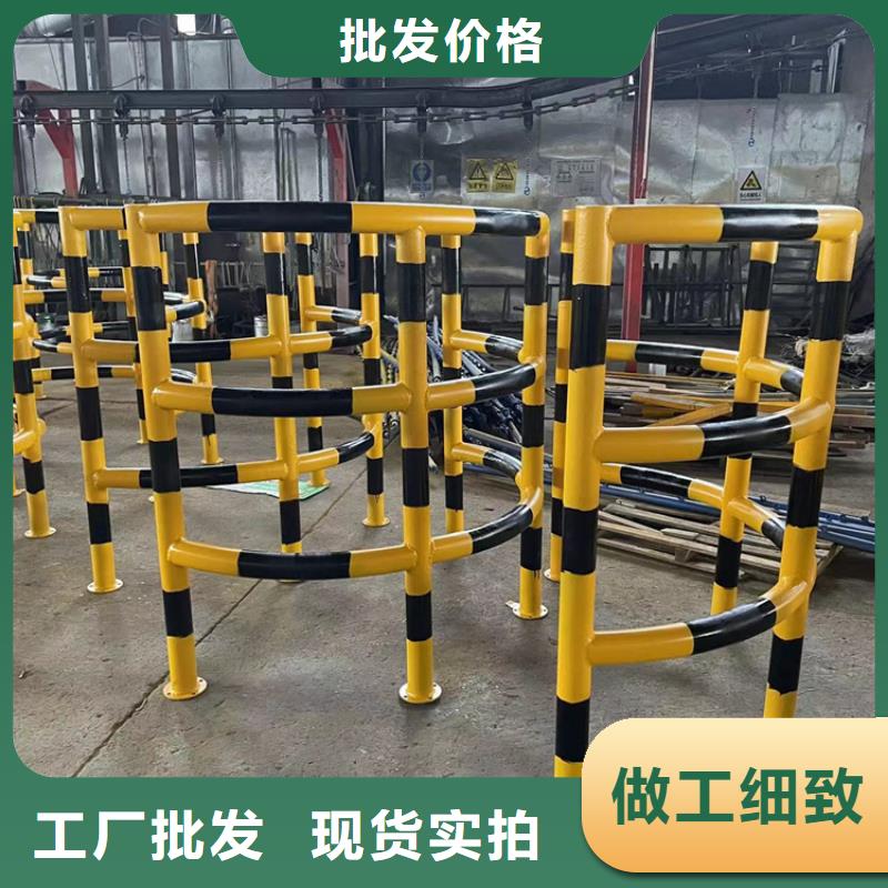 防撞桥梁护栏碳素钢复合管护栏价格地道