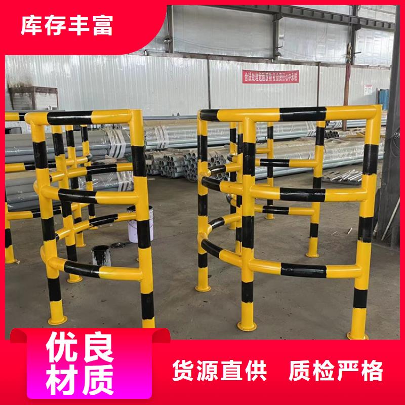 【防撞桥梁护栏热镀锌立柱多种工艺】