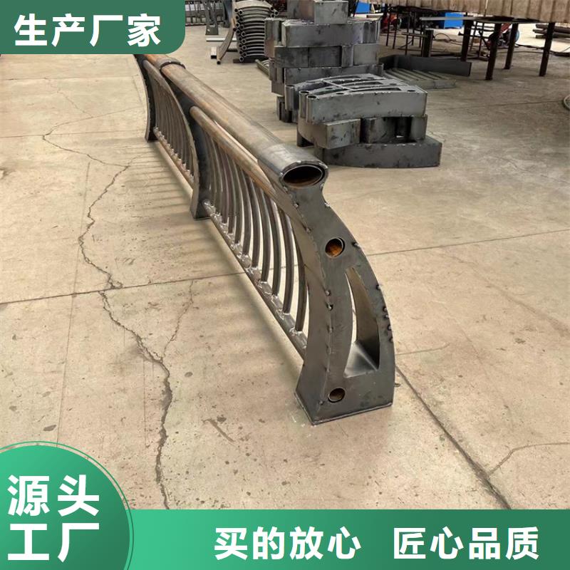 【防撞桥梁护栏热镀锌立柱多种工艺】
