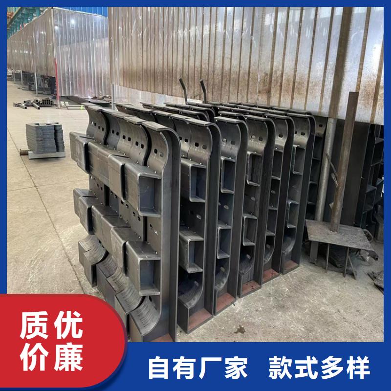 热镀锌喷塑防撞钢管护栏工厂