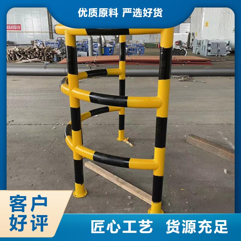 防撞桥梁护栏钢板立柱批发商