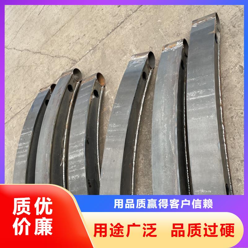 201不锈钢复合管护栏-立柱出货及时