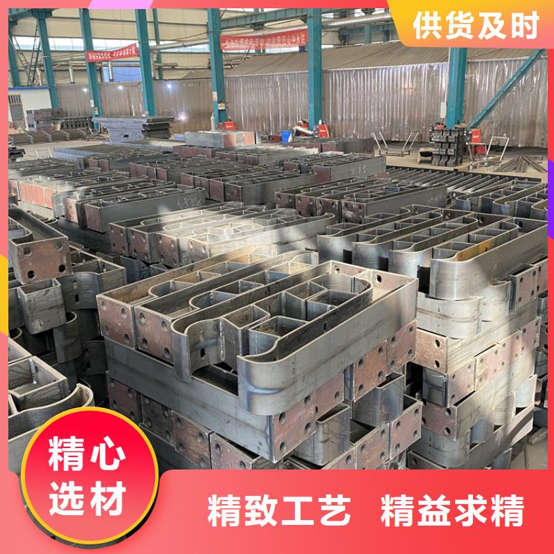不锈钢河道护栏假缝