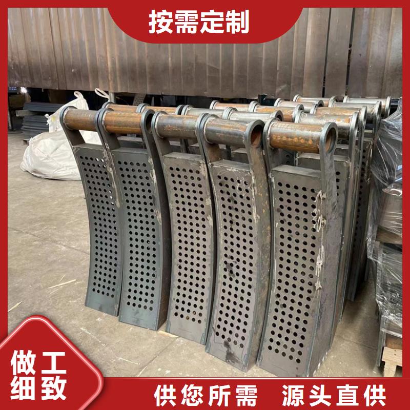 道路防撞护栏-河道防护栏杆使用寿命长久