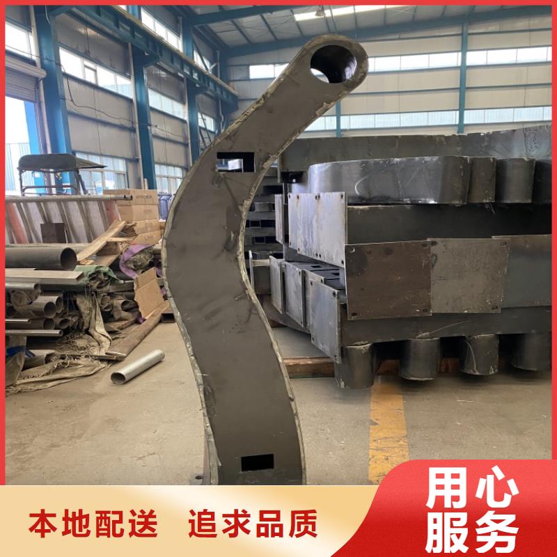 201亚光不锈钢复合管栏杆产品实物图