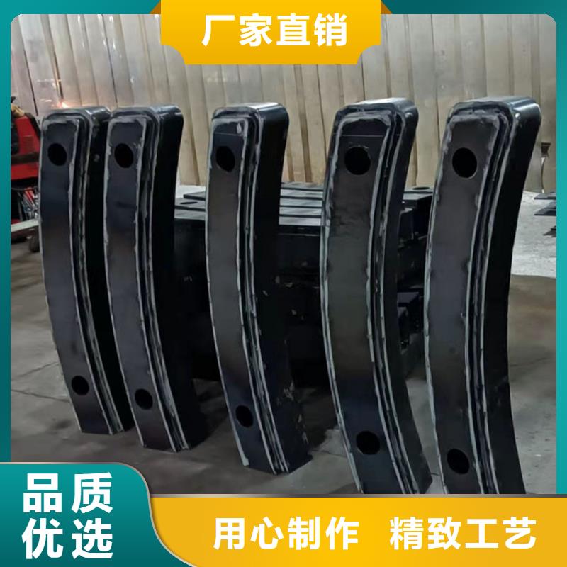 热镀锌喷塑防撞钢管护栏-好产品放心可靠