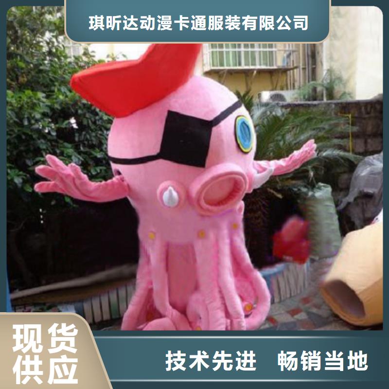 山西太原卡通行走人偶制作厂家/新款毛绒玩具品类多