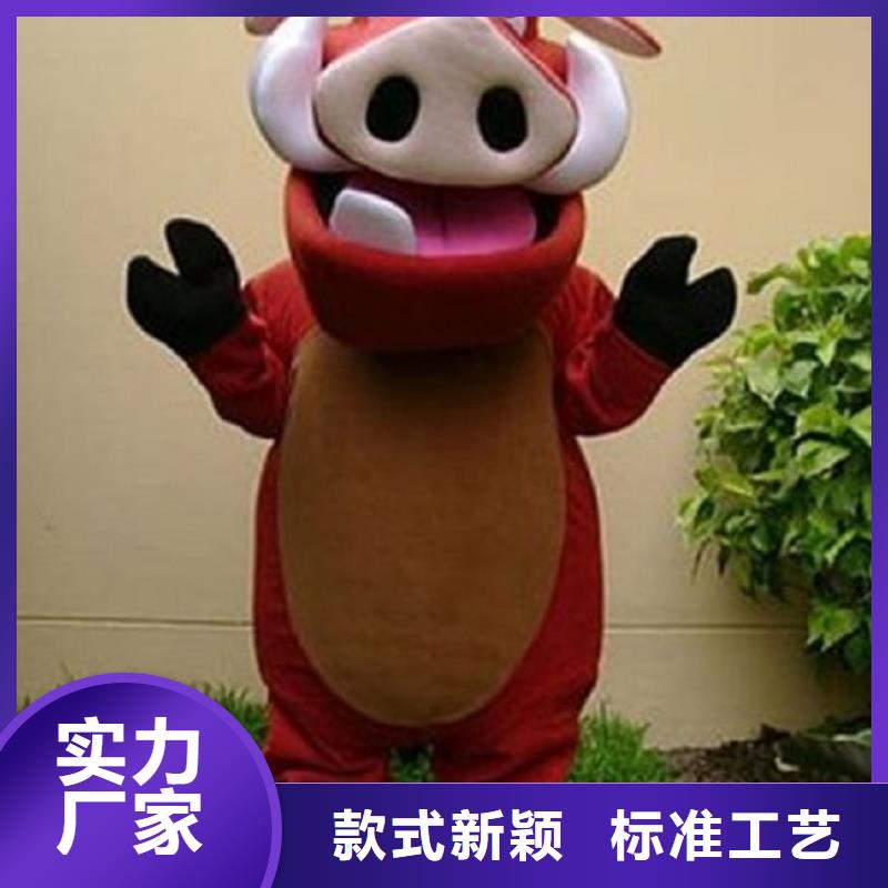 重庆卡通行走人偶定做厂家/人扮毛绒娃娃生产
