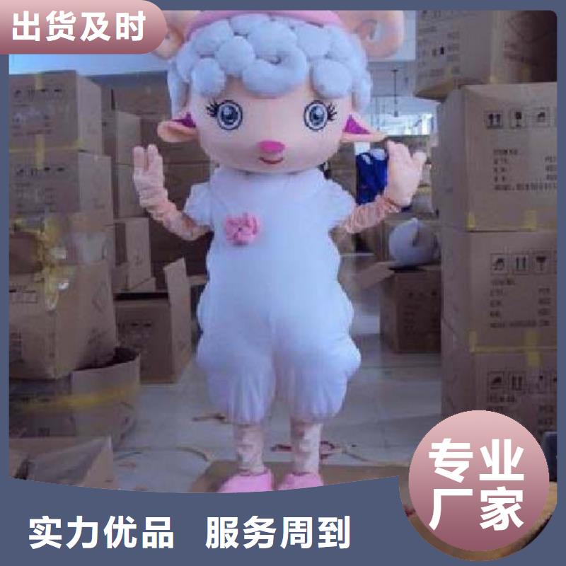 湖北武汉卡通行走人偶定做厂家/造势毛绒公仔材质好