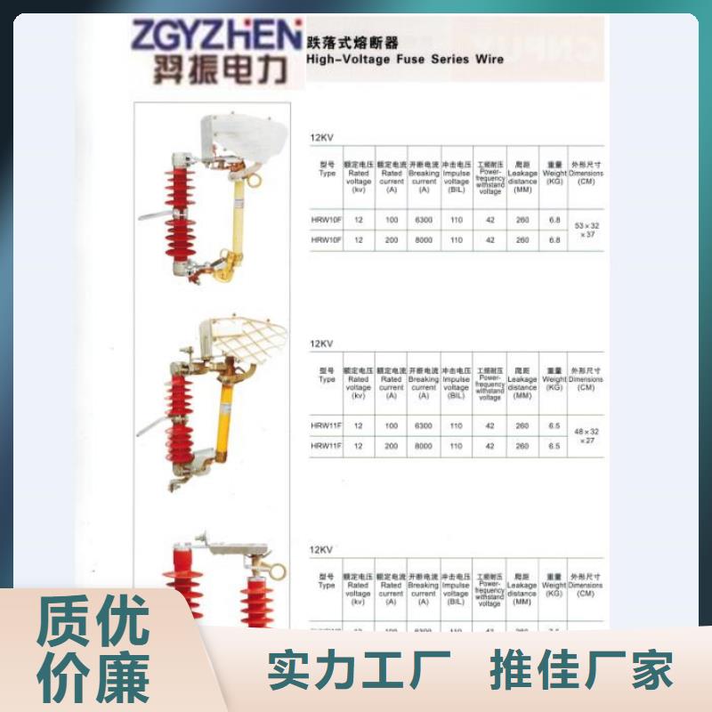 【跌落式熔断器】PRW-10F-40A浙江羿振电气有限公司