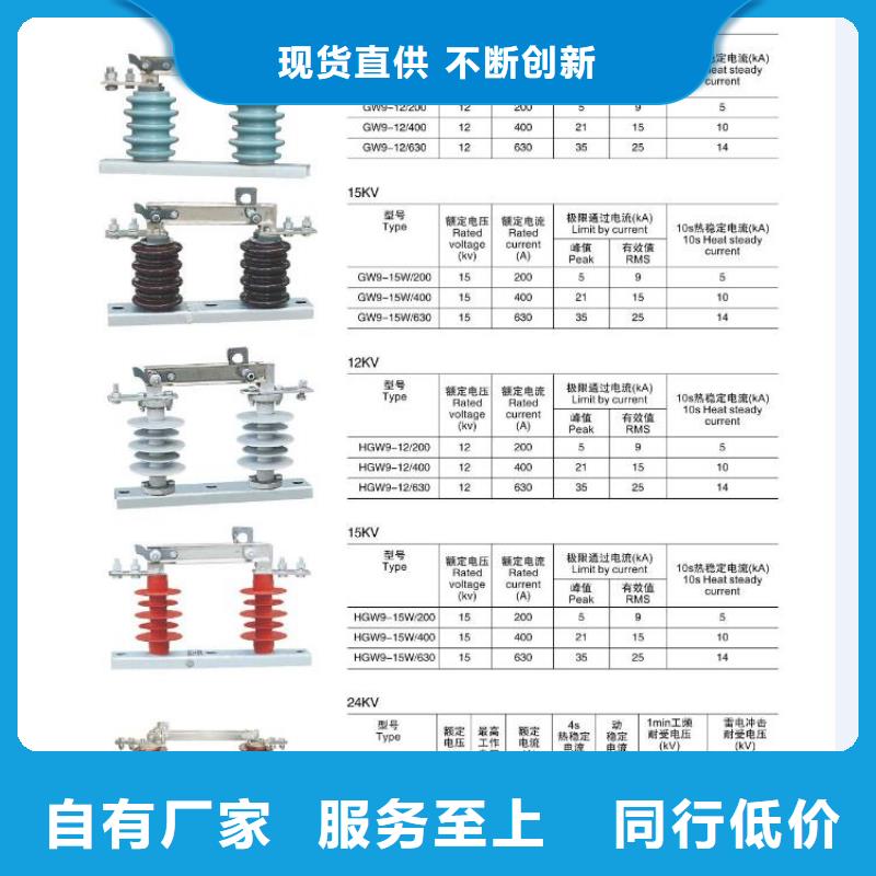 高压隔离开关,金属氧化物避雷器专注产品质量与服务