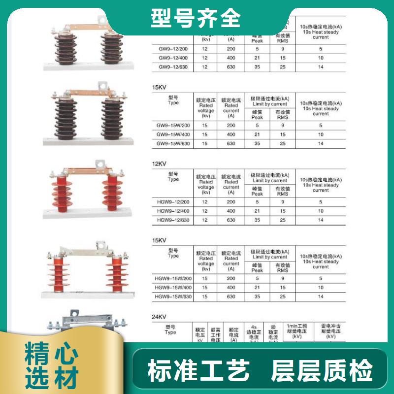 10KV单级隔离开关GW9-12W/200A