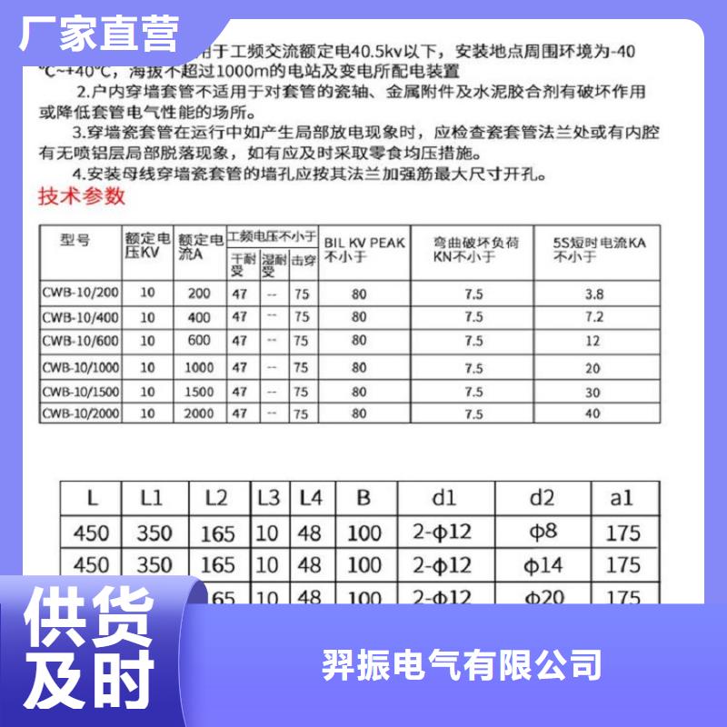 【高压穿墙套管】CWW-35/4000