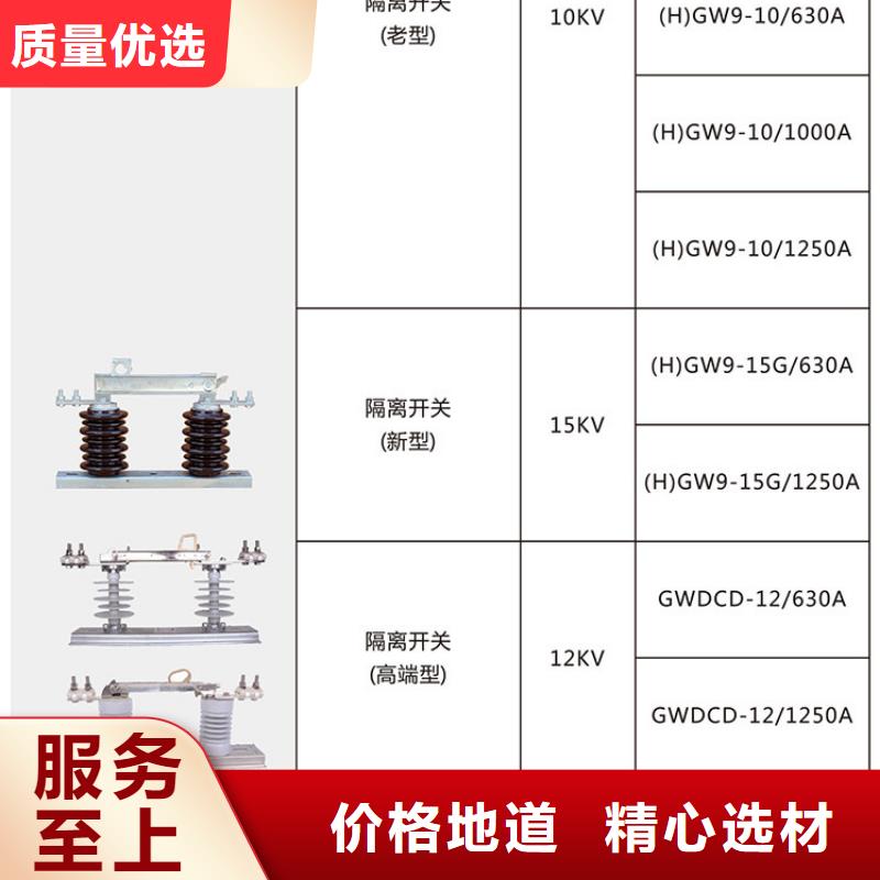 10KV单级隔离开关HGW9-15G/200A