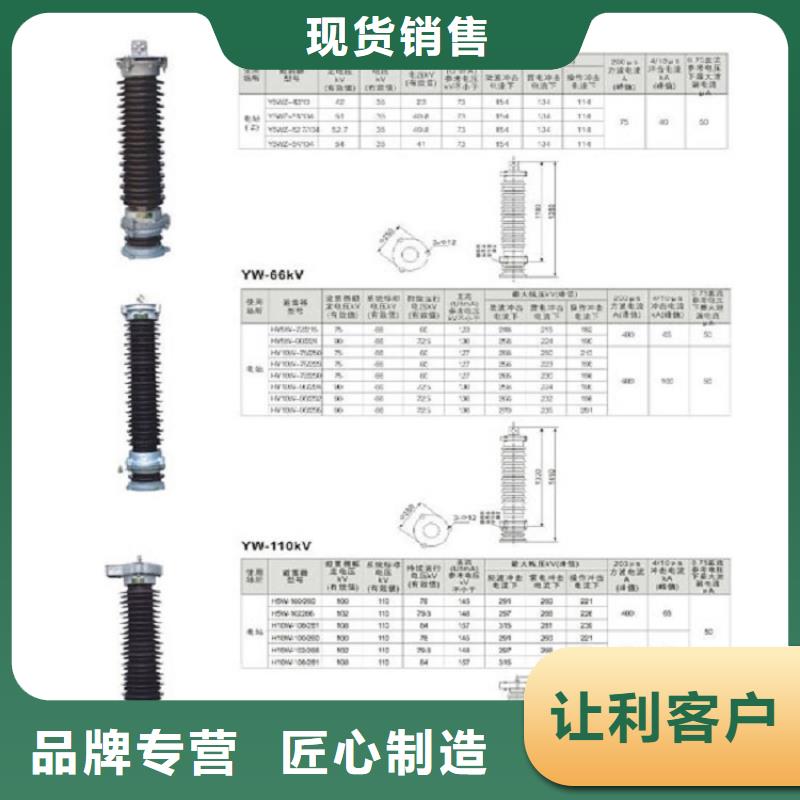 氧化锌避雷器Y10W5-51/130质量放心