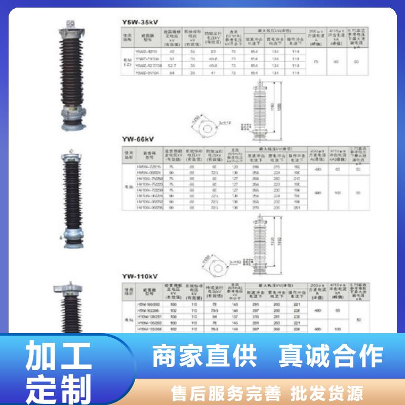 瓷外套金属氧化物避雷器Y10W-192/500浙江羿振电气有限公司