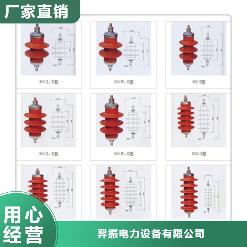 品牌：【羿振电力】金属氧化物避雷器Y10W-200/520