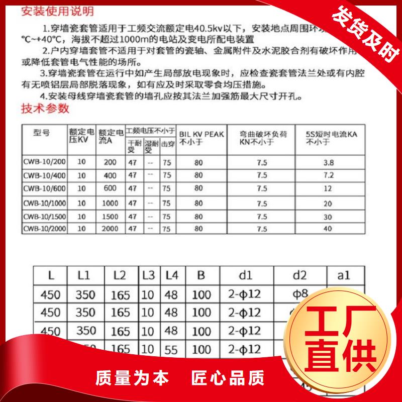 【穿墙套管】CWL-35KV/3000A