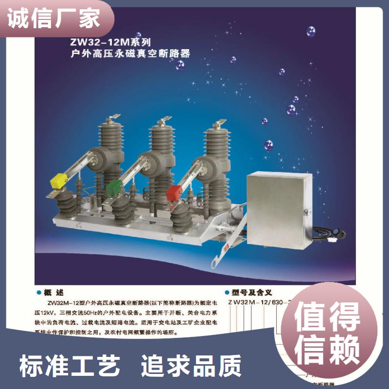 品牌【羿振电力】ZW32-12G柱上ZW32-12真空断路器(带隔离)