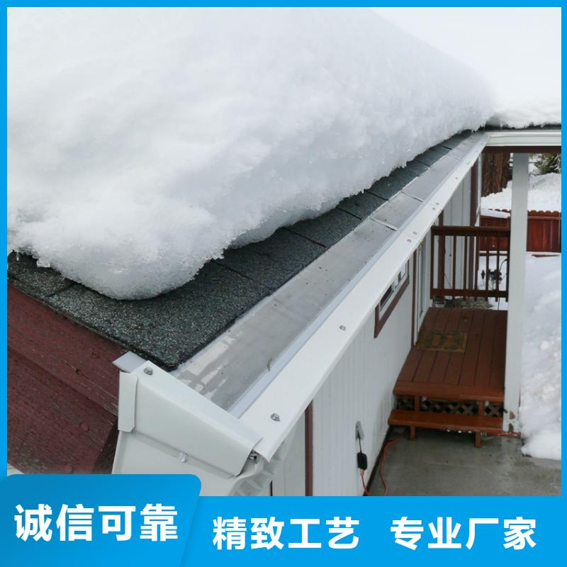 仿铜色檐沟排水槽景区天沟落水管