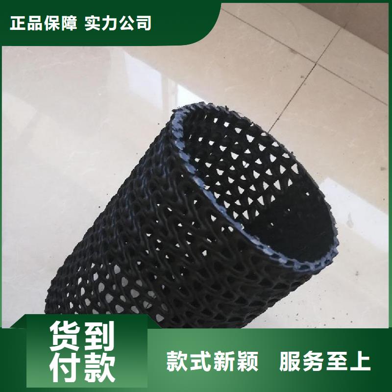网状硬式透水管国标PE
