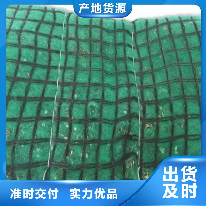 加筋抗冲生态毯椰丝植草毯