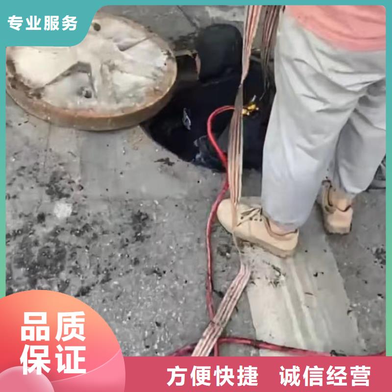 气囊封堵水下切割钢管桩市政管道清淤检测