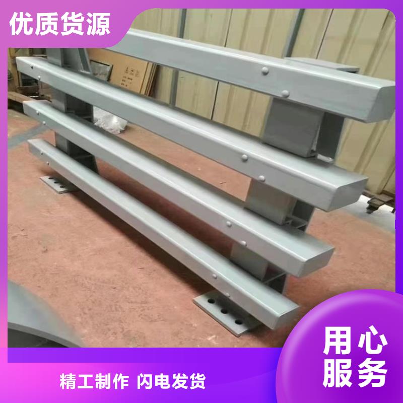 桥梁护栏立柱外覆不锈钢复合管应用广泛
