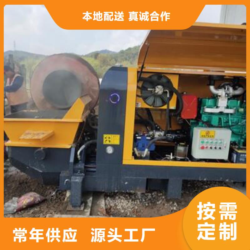 二次构造柱泵小型混凝土输送泵用心制造