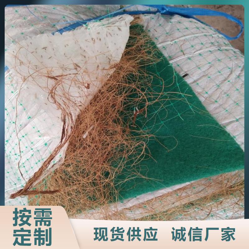 椰丝植生毯-生态植草毯-水保加筋椰丝毯