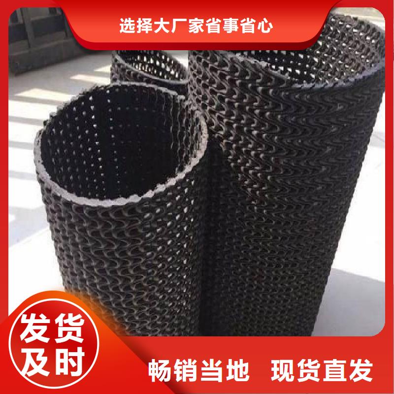 硬式透水管-钢塑土工格栅厂家直销供货稳定