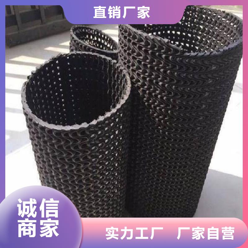 【硬式透水管】塑料格栅把实惠留给您