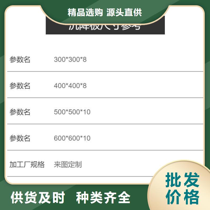 厂家批发各种预埋沉降板