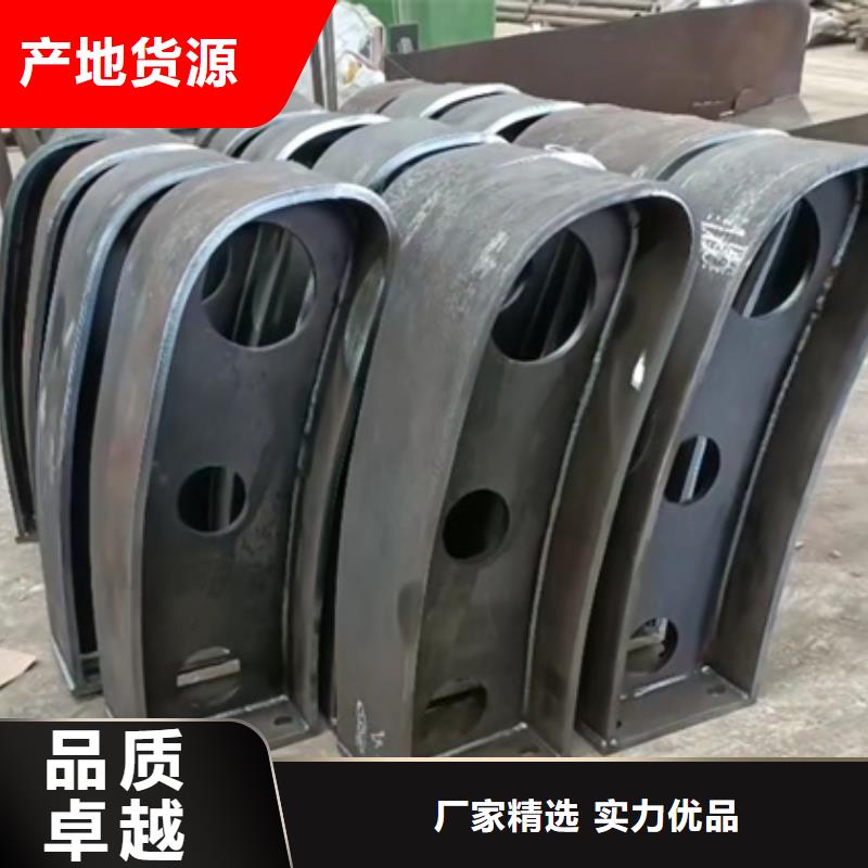 桥梁护栏价格合理来厂考察