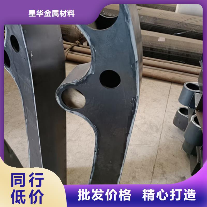 护栏立柱不锈钢复合管护栏厂家专注生产制造多年