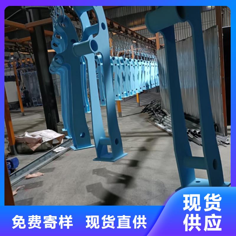 桥梁护栏价格合理来厂考察