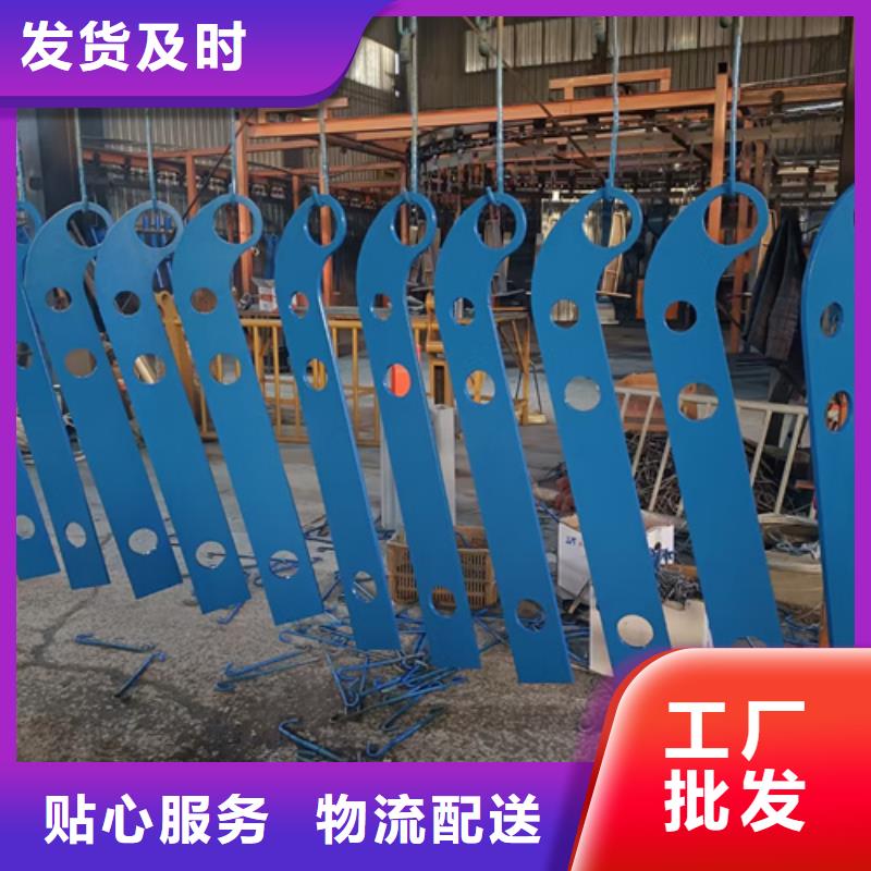 灯光不锈钢复合管护栏立柱诚信企业厂家报价诚信企业