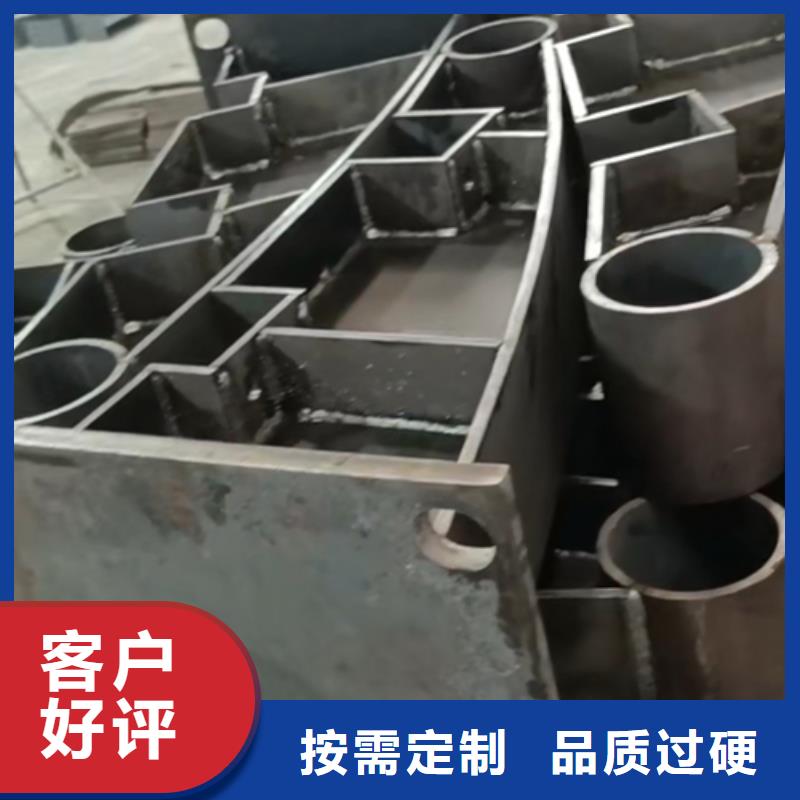 景观不锈钢复合管护栏立柱质量保证工厂直销