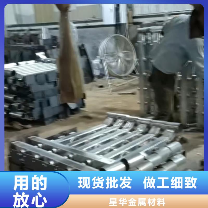 护栏立柱不锈钢复合管护栏厂家现货充足量大优惠