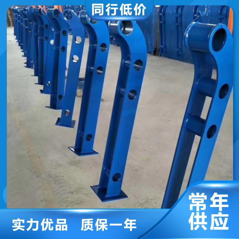 桥梁不锈钢复合管护栏立柱口碑好工厂直销