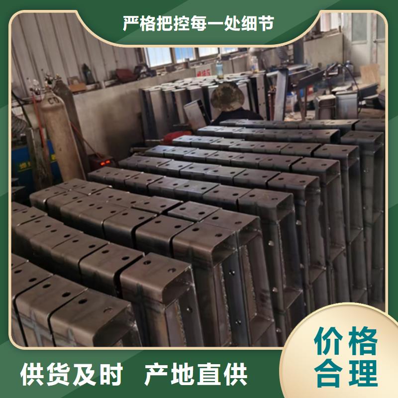 公路防撞护栏立柱质量放心实体厂家