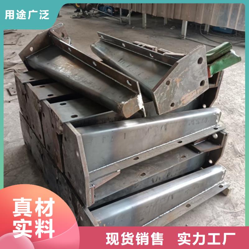 护栏立柱不锈钢复合管护栏厂家现货充足量大优惠