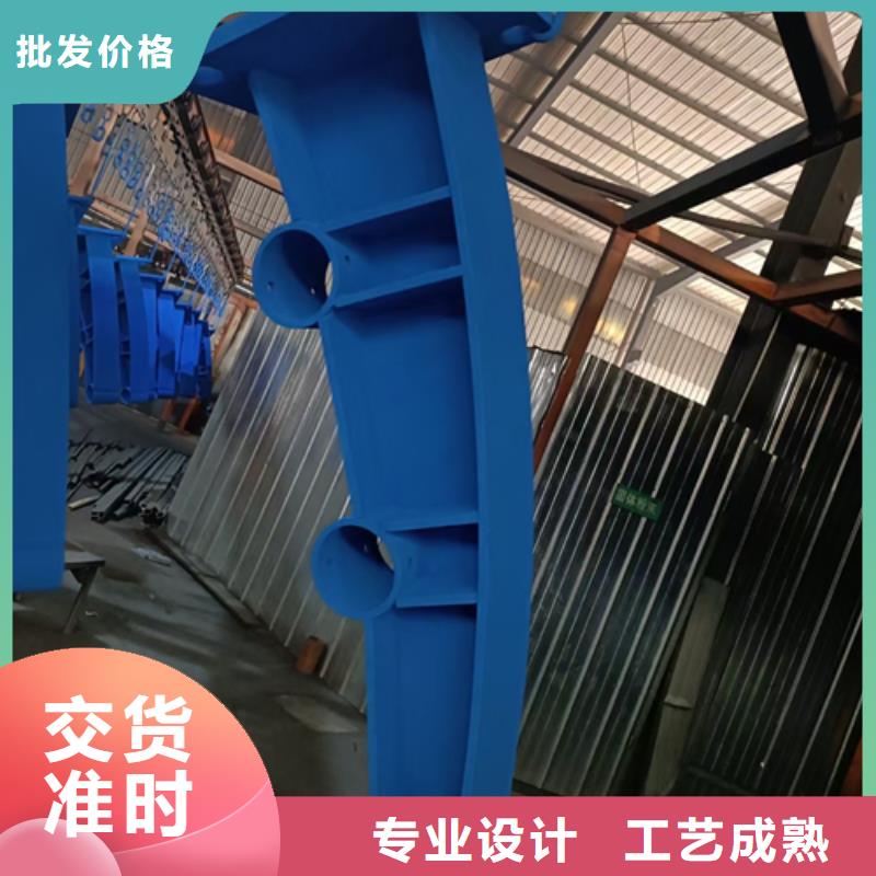 防撞不锈钢复合管护栏立柱无中间商厂家直销