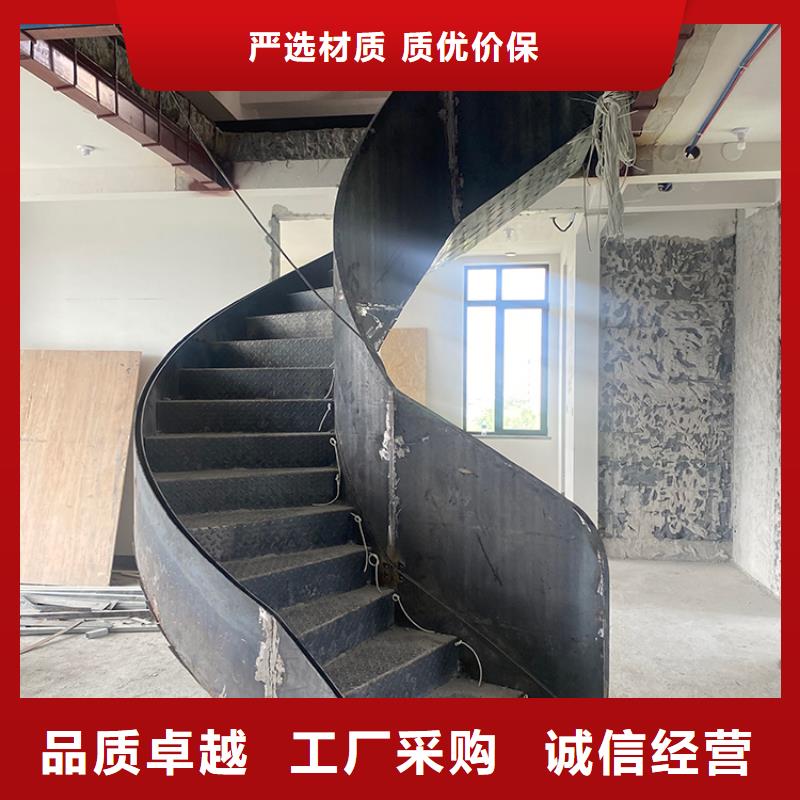 售楼部别墅会所旋转楼梯强力承重
