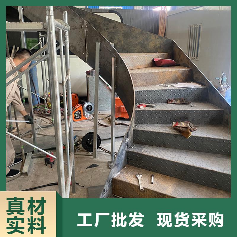 百色金属艺术旋转楼梯安装施工简单