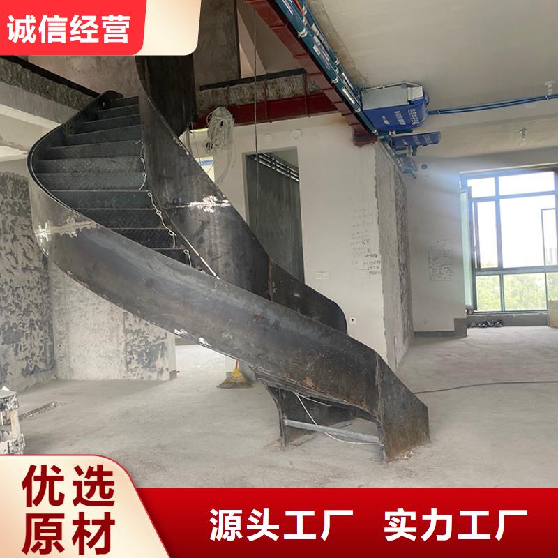 西餐厅大堂卷板楼梯定制按需定制