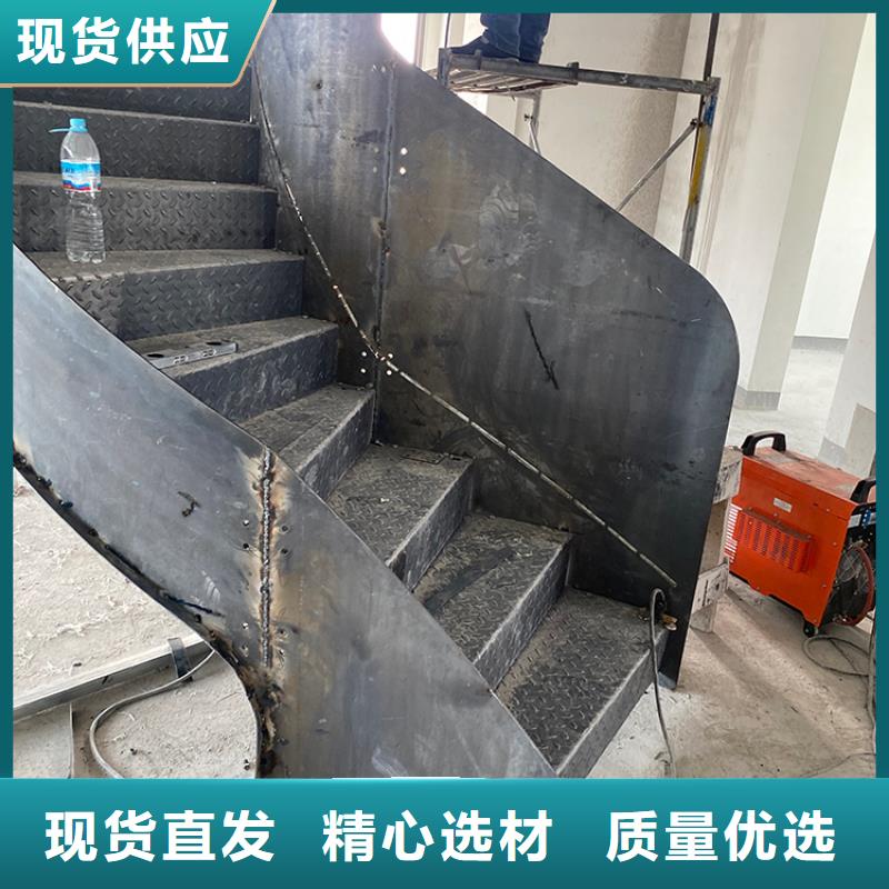 钢结构弧形楼梯高端大气