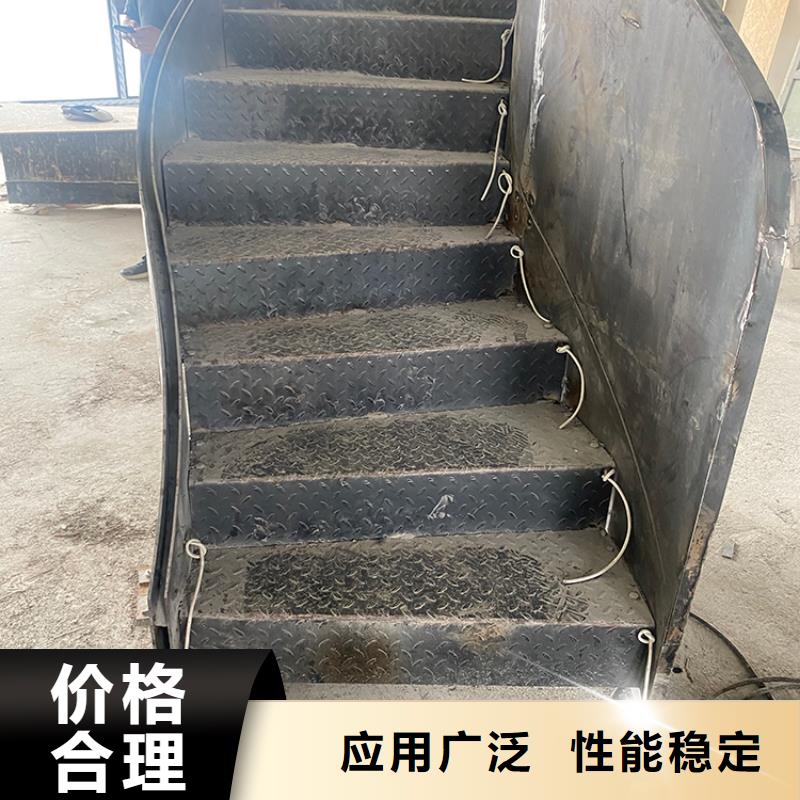 不锈钢旋转弧形楼梯制作工艺展示